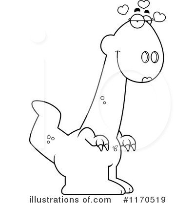 Royalty-Free (RF) Dinosaur Clipart Illustration by Cory Thoman - Stock Sample #1170519