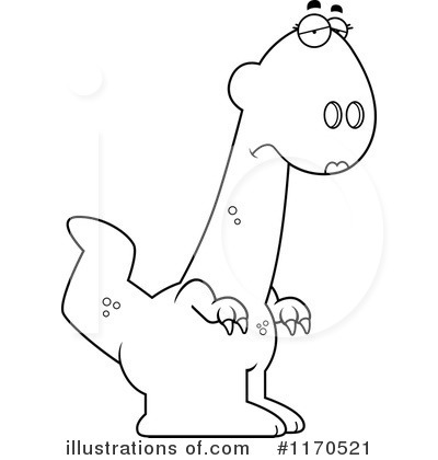 Royalty-Free (RF) Dinosaur Clipart Illustration by Cory Thoman - Stock Sample #1170521