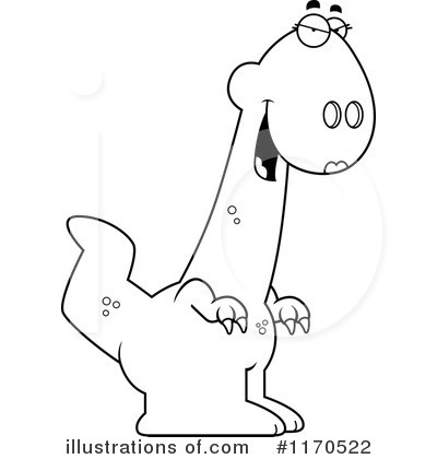 Royalty-Free (RF) Dinosaur Clipart Illustration by Cory Thoman - Stock Sample #1170522