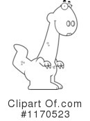 Dinosaur Clipart #1170523 by Cory Thoman