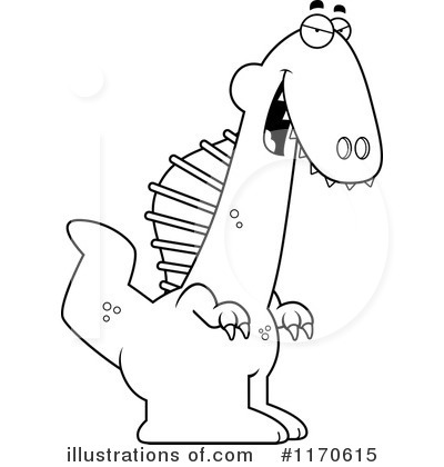 Royalty-Free (RF) Dinosaur Clipart Illustration by Cory Thoman - Stock Sample #1170615