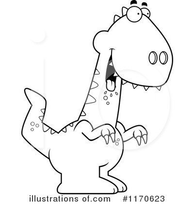 Royalty-Free (RF) Dinosaur Clipart Illustration by Cory Thoman - Stock Sample #1170623