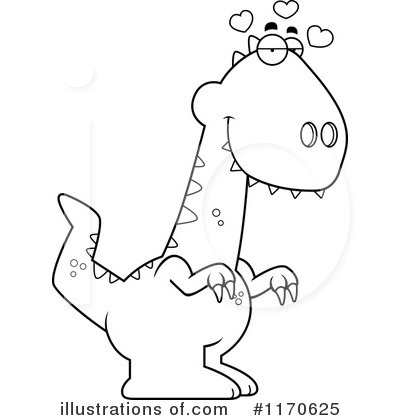 Royalty-Free (RF) Dinosaur Clipart Illustration by Cory Thoman - Stock Sample #1170625