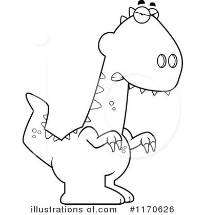 Royalty-Free (RF) Dinosaur Clipart Illustration by Cory Thoman - Stock Sample #1170626