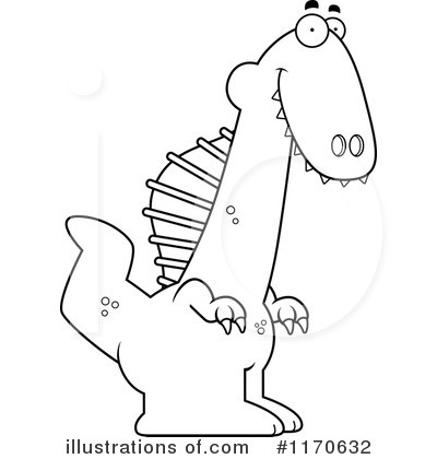 Royalty-Free (RF) Dinosaur Clipart Illustration by Cory Thoman - Stock Sample #1170632