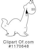 Dinosaur Clipart #1170648 by Cory Thoman