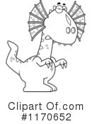 Dinosaur Clipart #1170652 by Cory Thoman