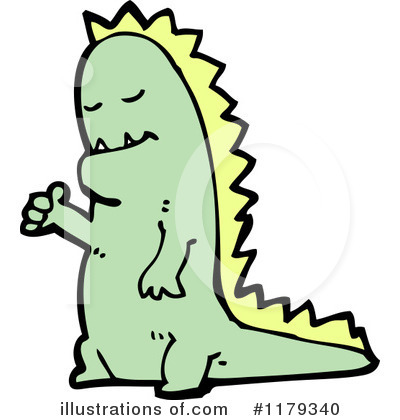 Royalty-Free (RF) Dinosaur Clipart Illustration by lineartestpilot - Stock Sample #1179340