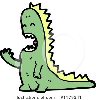Royalty-Free (RF) Dinosaur Clipart Illustration by lineartestpilot - Stock Sample #1179341