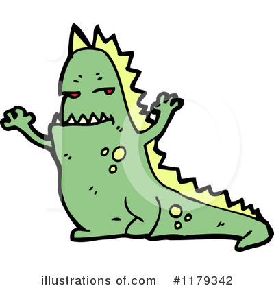 Royalty-Free (RF) Dinosaur Clipart Illustration by lineartestpilot - Stock Sample #1179342