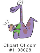 Dinosaur Clipart #1198028 by toonaday