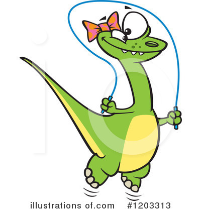 Dino Clipart #1203313 by toonaday