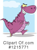 Dinosaur Clipart #1215771 by Hit Toon