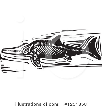 Royalty-Free (RF) Dinosaur Clipart Illustration by xunantunich - Stock Sample #1251858