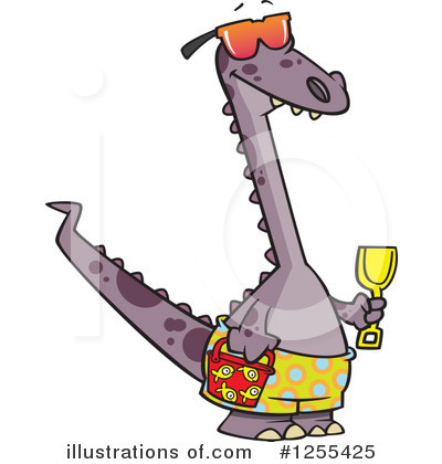 Dino Clipart #1255425 by toonaday