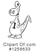 Dinosaur Clipart #1258633 by toonaday