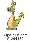Dinosaur Clipart #1264330 by toonaday