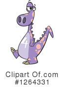 Dinosaur Clipart #1264331 by toonaday