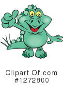 Dinosaur Clipart #1272800 by Dennis Holmes Designs