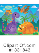 Dinosaur Clipart #1331843 by visekart