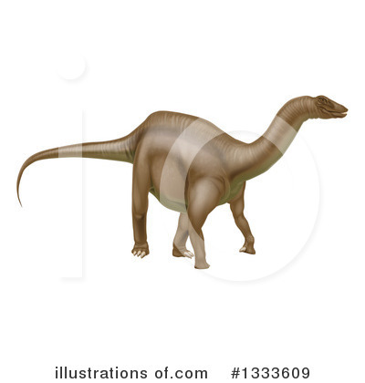 Royalty-Free (RF) Dinosaur Clipart Illustration by AtStockIllustration - Stock Sample #1333609