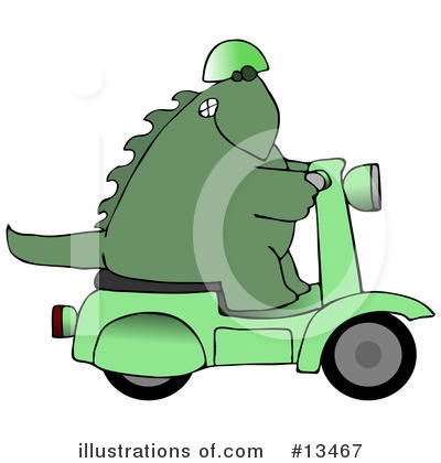 Royalty-Free (RF) Dinosaur Clipart Illustration by djart - Stock Sample #13467