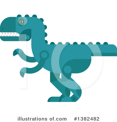 Tyrannosaurus Clipart #1382482 by Vector Tradition SM