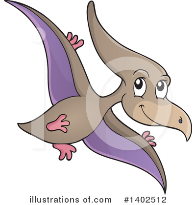 Pterodactyl Clipart #1402512 by visekart