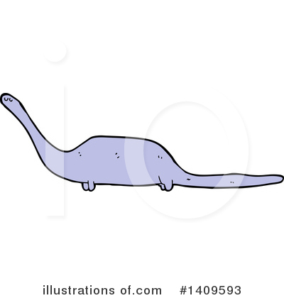 Royalty-Free (RF) Dinosaur Clipart Illustration by lineartestpilot - Stock Sample #1409593
