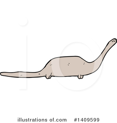 Royalty-Free (RF) Dinosaur Clipart Illustration by lineartestpilot - Stock Sample #1409599