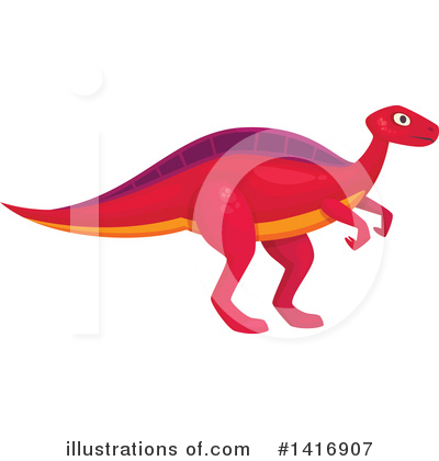 Royalty-Free (RF) Dinosaur Clipart Illustration by Vector Tradition SM - Stock Sample #1416907