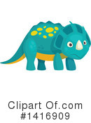 Dinosaur Clipart #1416909 by Vector Tradition SM