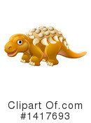 Dinosaur Clipart #1417693 by AtStockIllustration