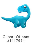 Dinosaur Clipart #1417694 by AtStockIllustration