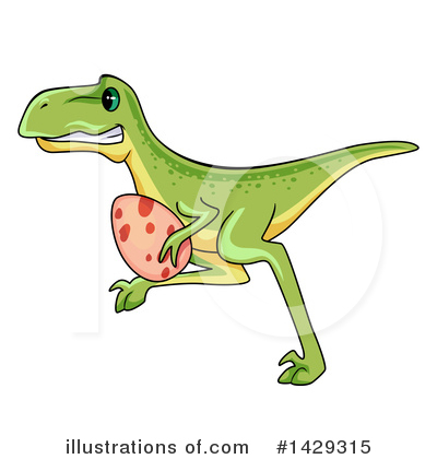 Royalty-Free (RF) Dinosaur Clipart Illustration by BNP Design Studio - Stock Sample #1429315