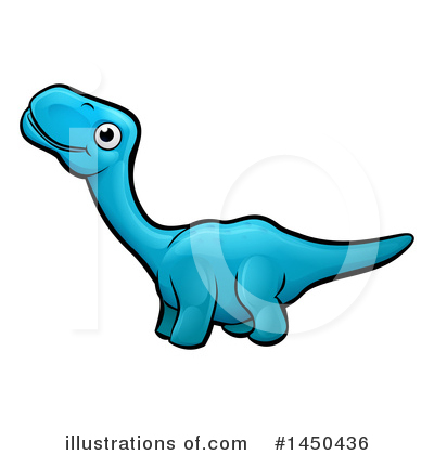 Royalty-Free (RF) Dinosaur Clipart Illustration by AtStockIllustration - Stock Sample #1450436