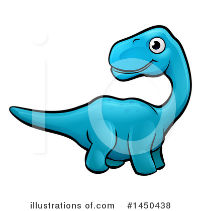 Royalty-Free (RF) Dinosaur Clipart Illustration by AtStockIllustration - Stock Sample #1450438
