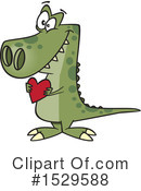 Dinosaur Clipart #1529588 by toonaday