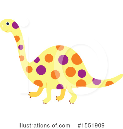 Royalty-Free (RF) Dinosaur Clipart Illustration by Cherie Reve - Stock Sample #1551909