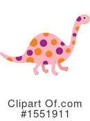 Dinosaur Clipart #1551911 by Cherie Reve