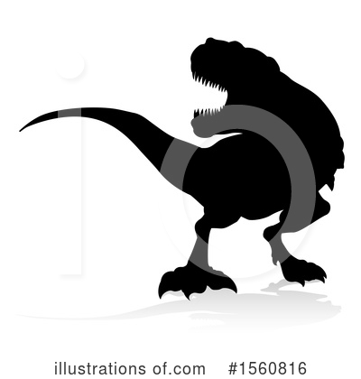 Royalty-Free (RF) Dinosaur Clipart Illustration by AtStockIllustration - Stock Sample #1560816