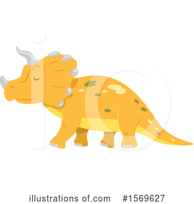 Triceratops Clipart #1569627 by BNP Design Studio