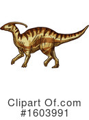 Dinosaur Clipart #1603991 by Vector Tradition SM