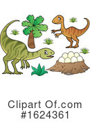 Dinosaur Clipart #1624361 by visekart