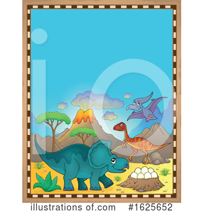 Triceratops Clipart #1625652 by visekart