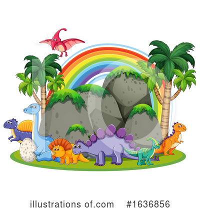 Rainbow Clipart #1636856 by Graphics RF