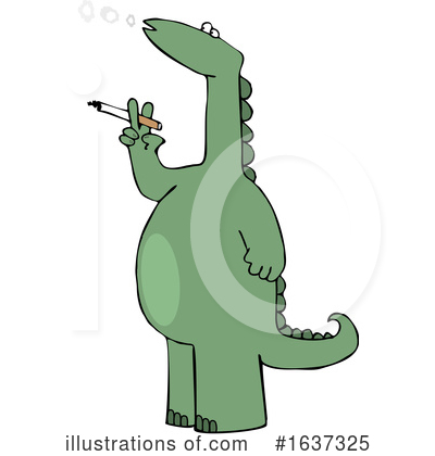 Royalty-Free (RF) Dinosaur Clipart Illustration by djart - Stock Sample #1637325