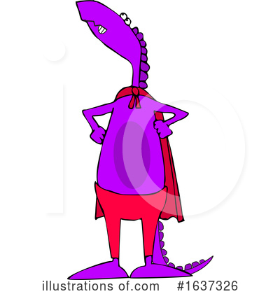 Royalty-Free (RF) Dinosaur Clipart Illustration by djart - Stock Sample #1637326