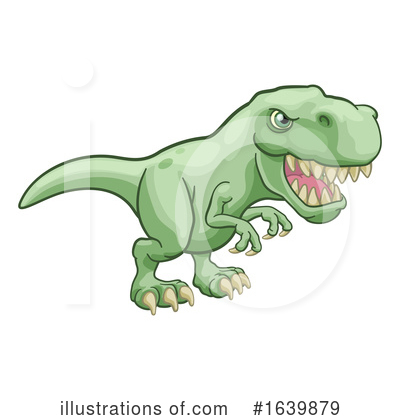 Royalty-Free (RF) Dinosaur Clipart Illustration by AtStockIllustration - Stock Sample #1639879