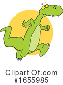 Dinosaur Clipart #1655985 by Johnny Sajem
